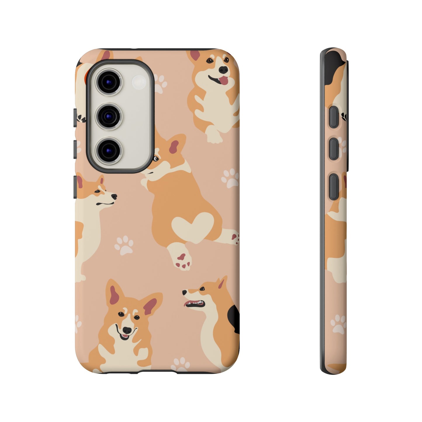 Corgi Wallpaper Phone Case | iPhone 15 Plus/ Pro, 14, 13, 12| Google Pixel 7, Pro, 5| Samsung Galaxy S23 All Major Phone Models