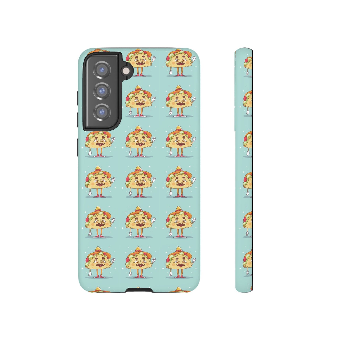 Taco Wallpaper Phone Case | iPhone 15 Plus/ Pro, 14, 13, 12| Google Pixel 7, Pro, 5| Samsung Galaxy S23 All Major Phone Models