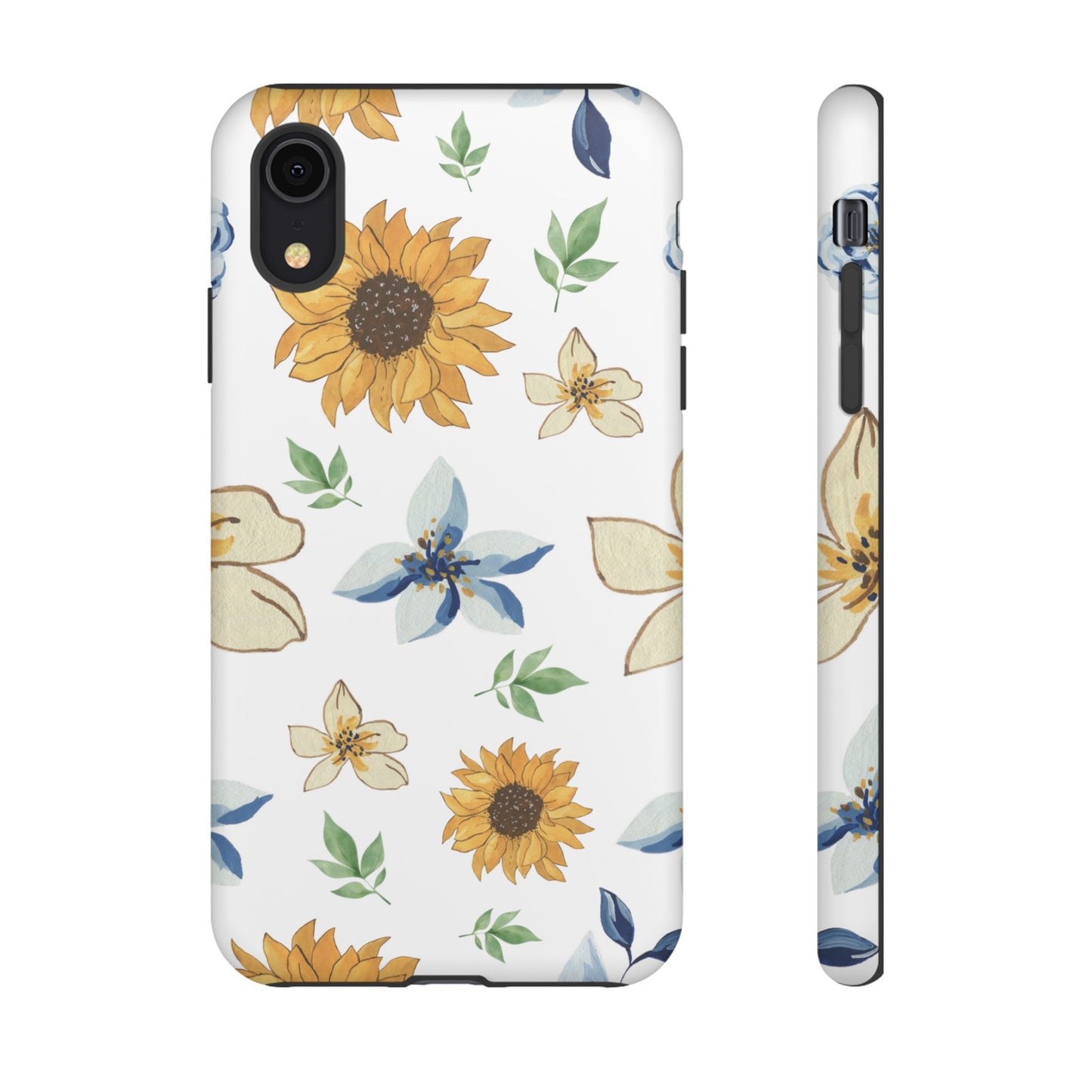 Beautiful Watercolour Flower Wallpaper Phone Case | iPhone 15 Plus/ Pro, 14, 13, 12| Google Pixel 7, Pro, 5| Samsung Galaxy S23 All Major Phone Models