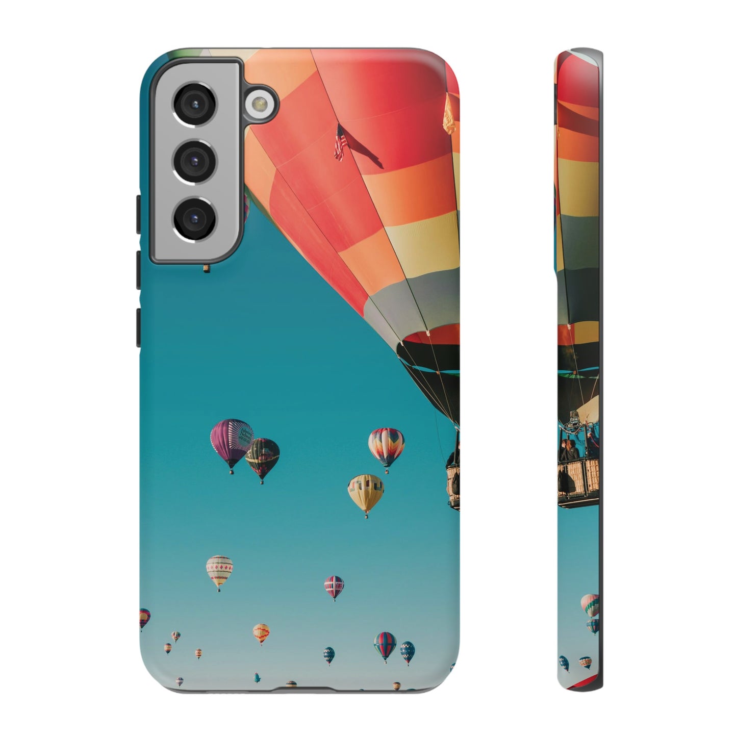 Hot Air Balloon Wallpaper Phone Case | iPhone 15 Plus/ Pro, 14, 13, 12| Google Pixel 7, Pro, 5| Samsung Galaxy S23 All Major Phone Models