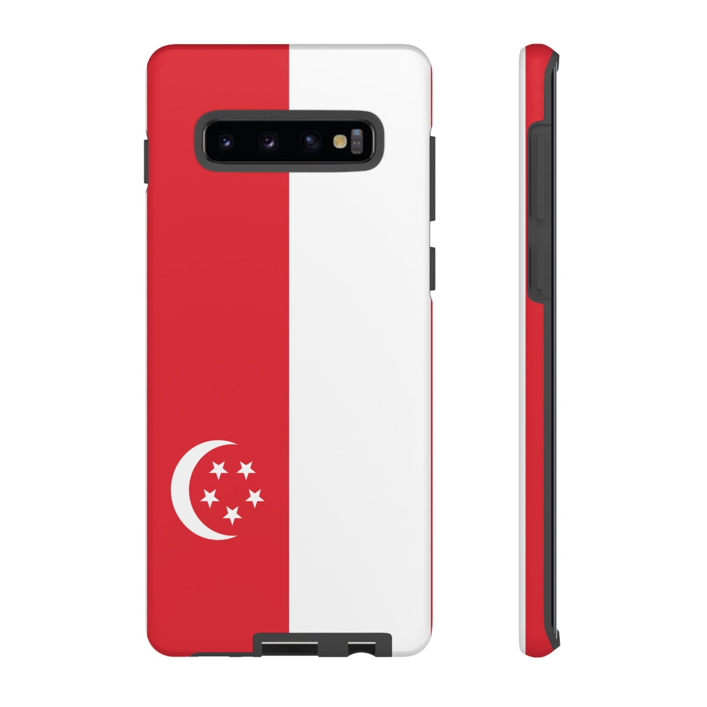 Singapore Flag Phone Case | iPhone 15 Plus/ Pro, 14, 13, 12| Google Pixel 7, Pro, 5| Samsung Galaxy S23 All Major Phone Models