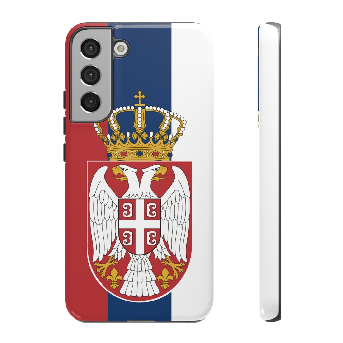 Serbia Flag Phone Case | iPhone 15 Plus/ Pro, 14, 13, 12| Google Pixel 7, Pro, 5| Samsung Galaxy S23 All Major Phone Models