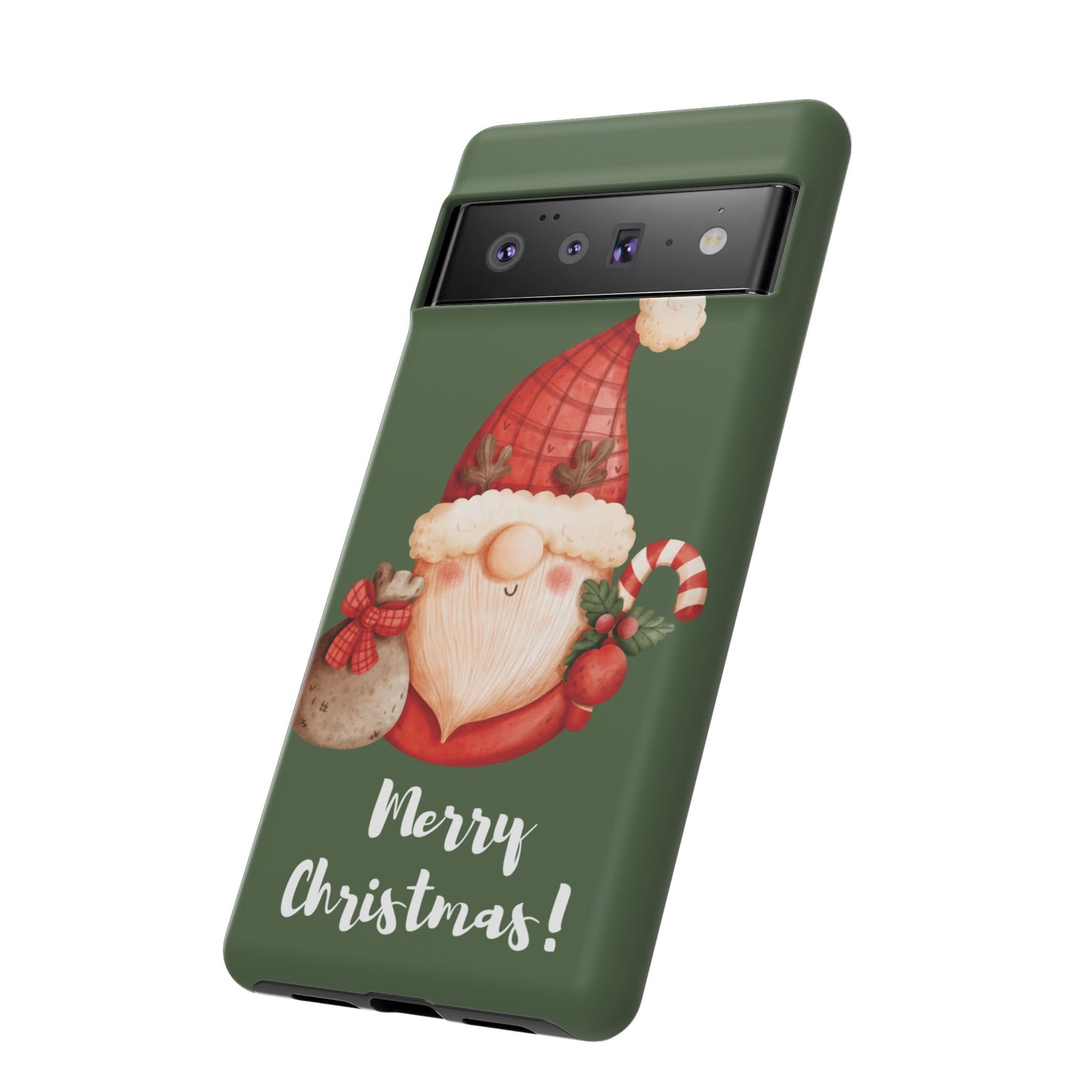 Cute Merry Christmas Wallpaper Phone Case | iPhone 15 Plus/ Pro, 14, 13, 12| Google Pixel 7, Pro, 5| Samsung Galaxy S23 All Major Phone Models