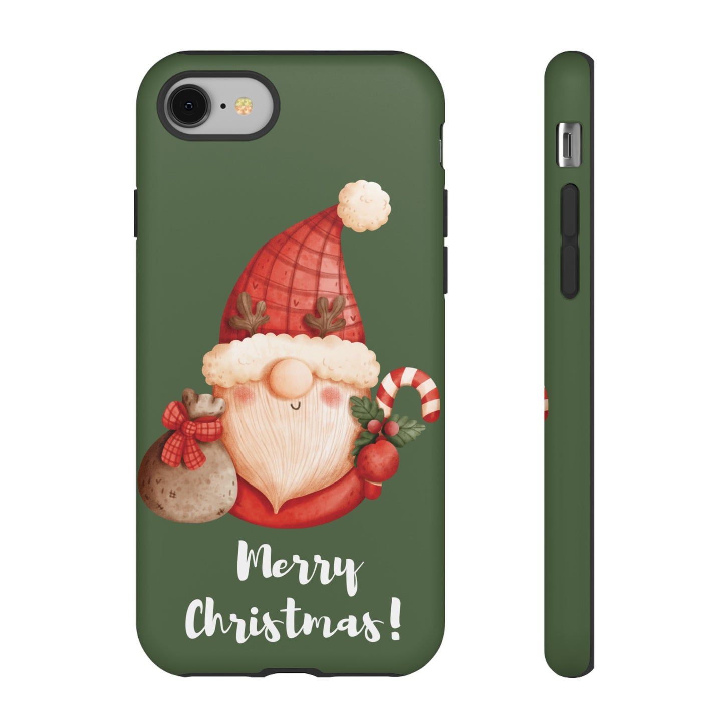 Cute Merry Christmas Wallpaper Phone Case | iPhone 15 Plus/ Pro, 14, 13, 12| Google Pixel 7, Pro, 5| Samsung Galaxy S23 All Major Phone Models