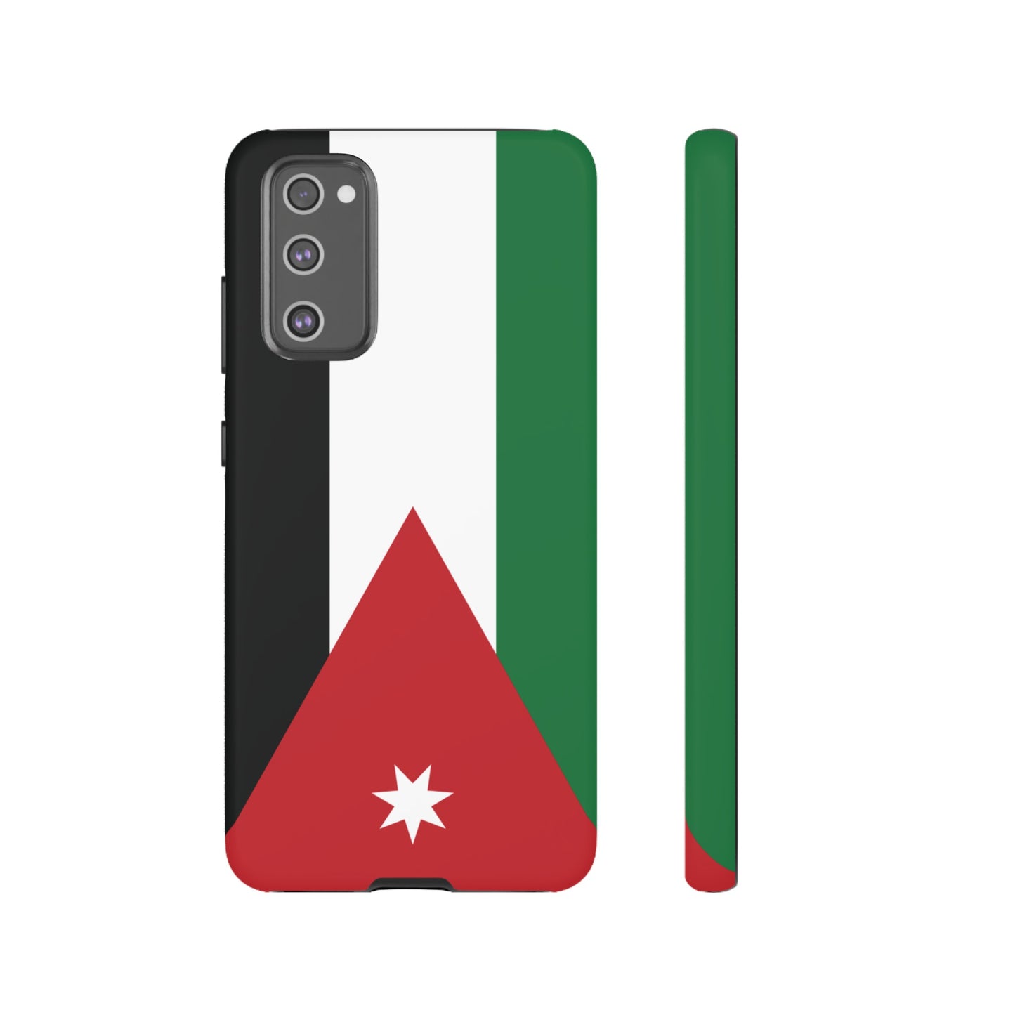 Jordan Flag Phone Case |iPhone 15 Plus/ Pro, 14, 13, 12|Google Pixel 7, Pro, 5| Samsung Galaxy S23 All Major Phone Models