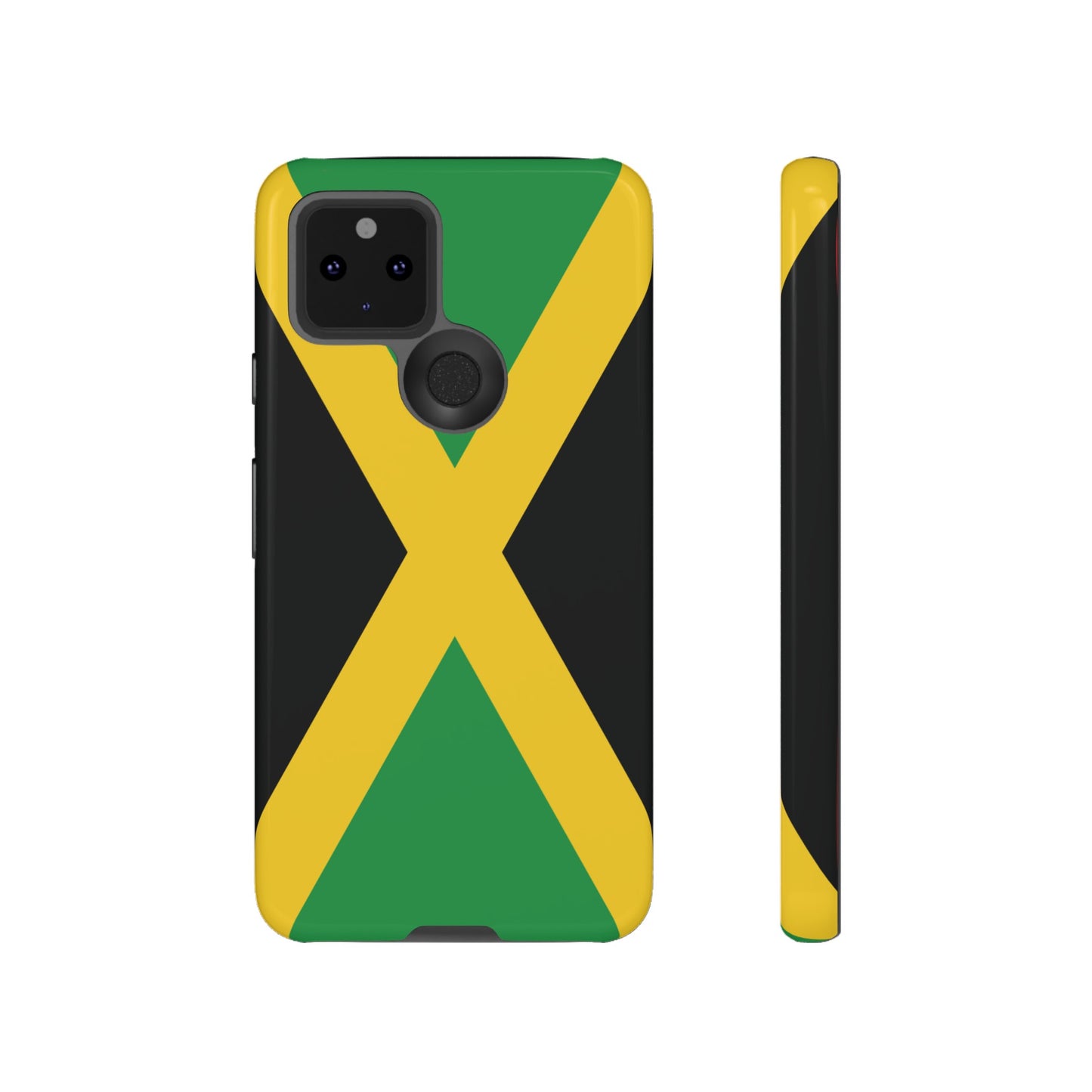 Jamaica Flag Phone Case | iPhone 15 Plus/ Pro, 14, 13, 12| Google Pixel 7, Pro, 5| Samsung Galaxy S23 All Major Phone Models