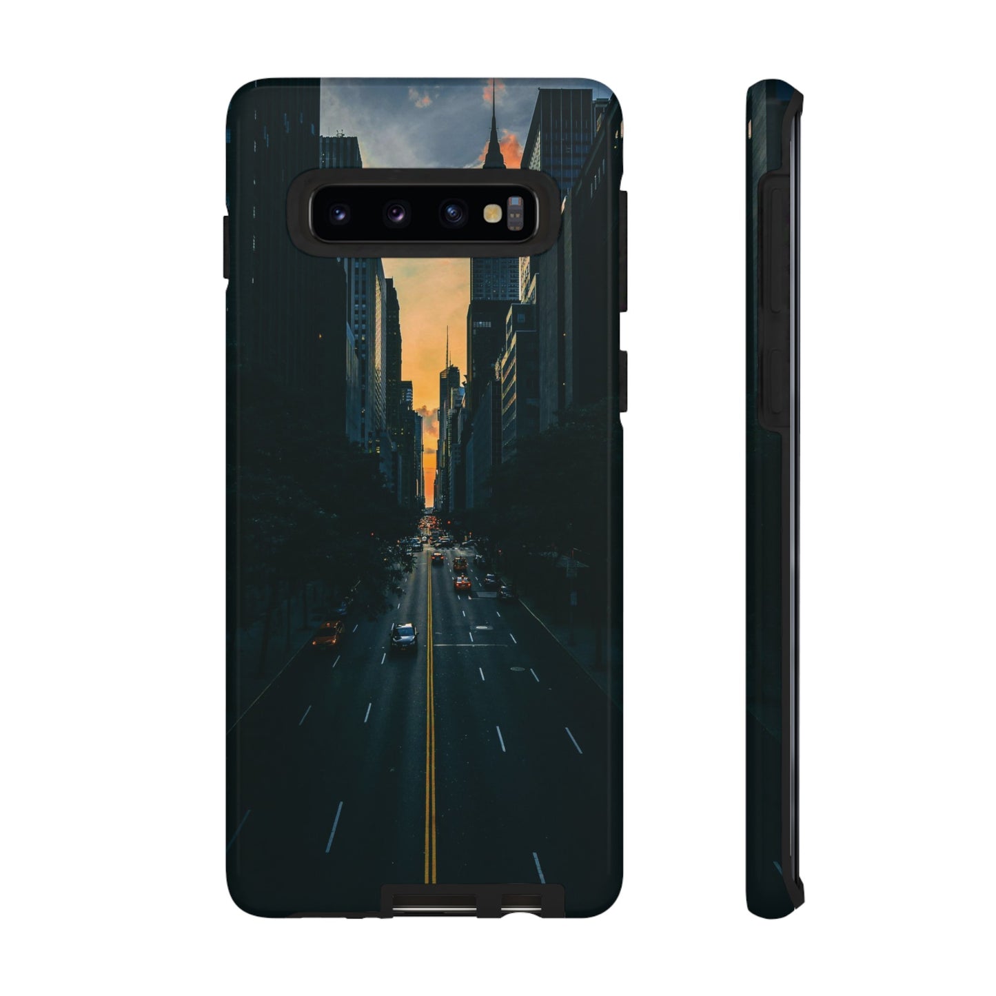 City Sunset Wallpaper Phone Case | iPhone 15 Plus/ Pro, 14, 13, 12| Google Pixel 7, Pro, 5| Samsung Galaxy S23 All Major Phone Models