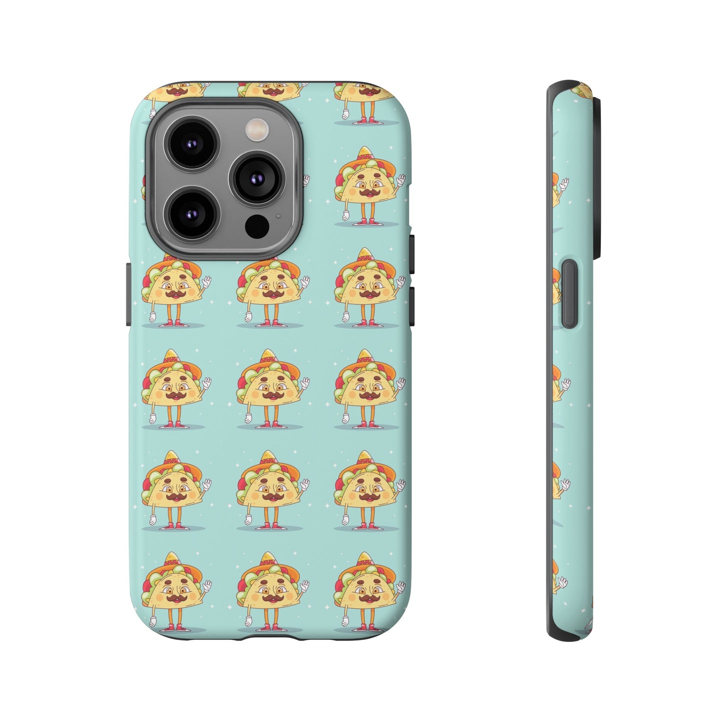 Taco Wallpaper Phone Case | iPhone 15 Plus/ Pro, 14, 13, 12| Google Pixel 7, Pro, 5| Samsung Galaxy S23 All Major Phone Models