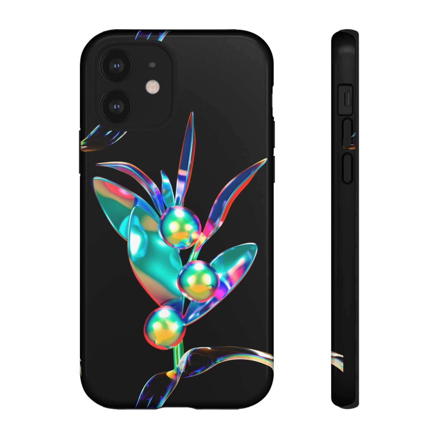 Psychedelic Flower Wallpaper Phone Case | iPhone 15 Plus/ Pro, 14, 13, 12| Google Pixel 7, Pro, 5| Samsung Galaxy S23 All Major Phone Models