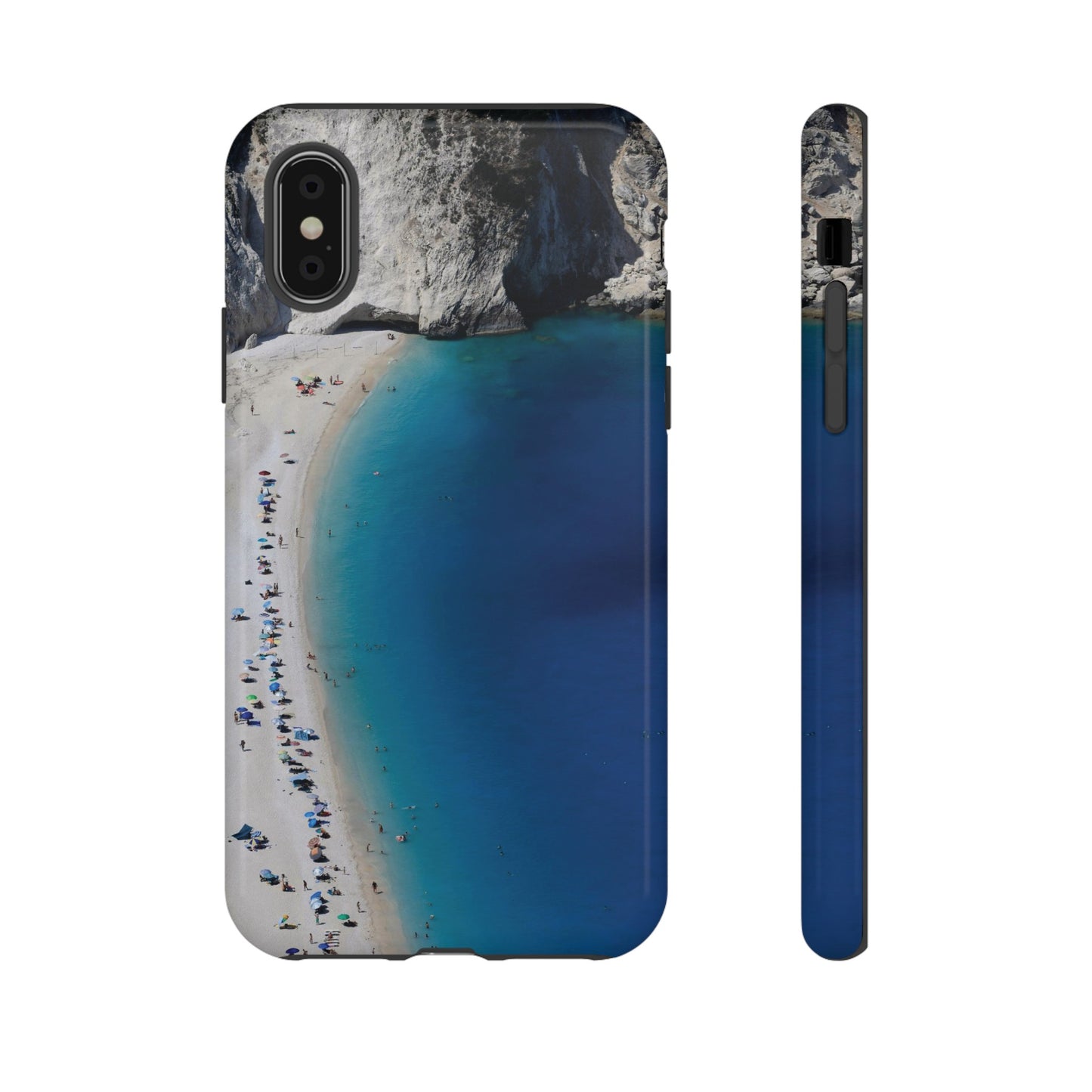 Blue Beach Wallpaper Phone Case | iPhone 15 Plus/ Pro, 14, 13, 12| Google Pixel 7, Pro, 5| Samsung Galaxy S23 All Major Phone Models