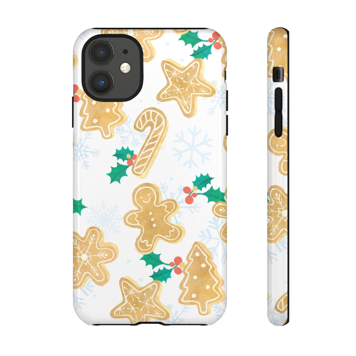 Gingerbread Wallpaper Phone Case | iPhone 15 Plus/ Pro, 14, 13, 12| Google Pixel 7, Pro, 5| Samsung Galaxy S23 All Major Phone Models