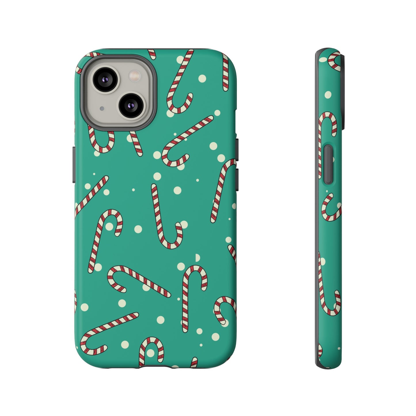 Candycane Wallpaper Phone Case | iPhone 15 Plus/ Pro, 14, 13, 12| Google Pixel 7, Pro, 5| Samsung Galaxy S23 All Major Phone Models