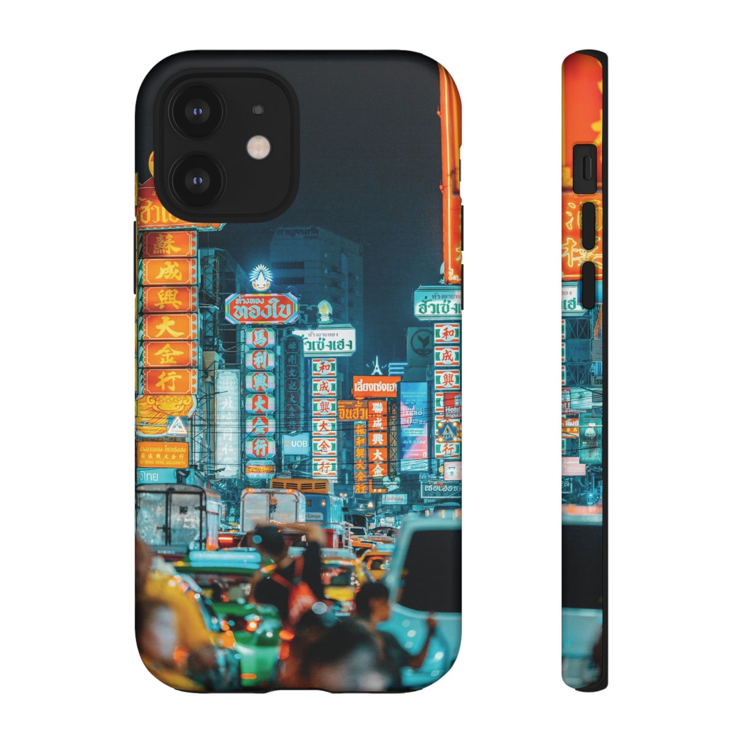 Neon Nightlife Wallpaper Phone Case | iPhone 15 Plus/ Pro, 14, 13, 12| Google Pixel 7, Pro, 5| Samsung Galaxy S23 All Major Phone Models