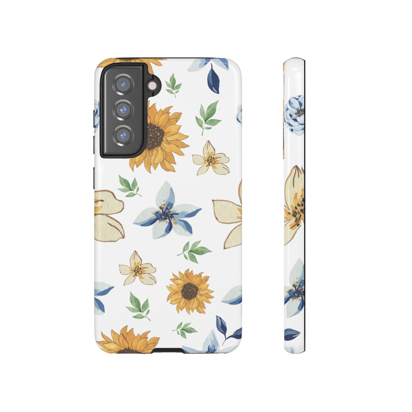 Beautiful Watercolour Flower Wallpaper Phone Case | iPhone 15 Plus/ Pro, 14, 13, 12| Google Pixel 7, Pro, 5| Samsung Galaxy S23 All Major Phone Models