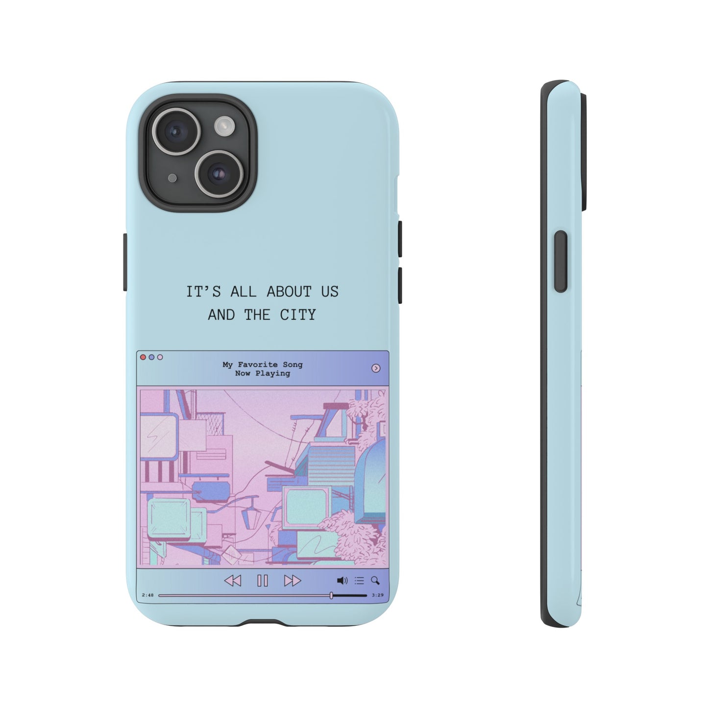 Us And The City Phone Case | iPhone 15 Plus/ Pro, 14, 13, 12| Google Pixel 7, Pro, 5| Samsung Galaxy S23 All Major Phone Models