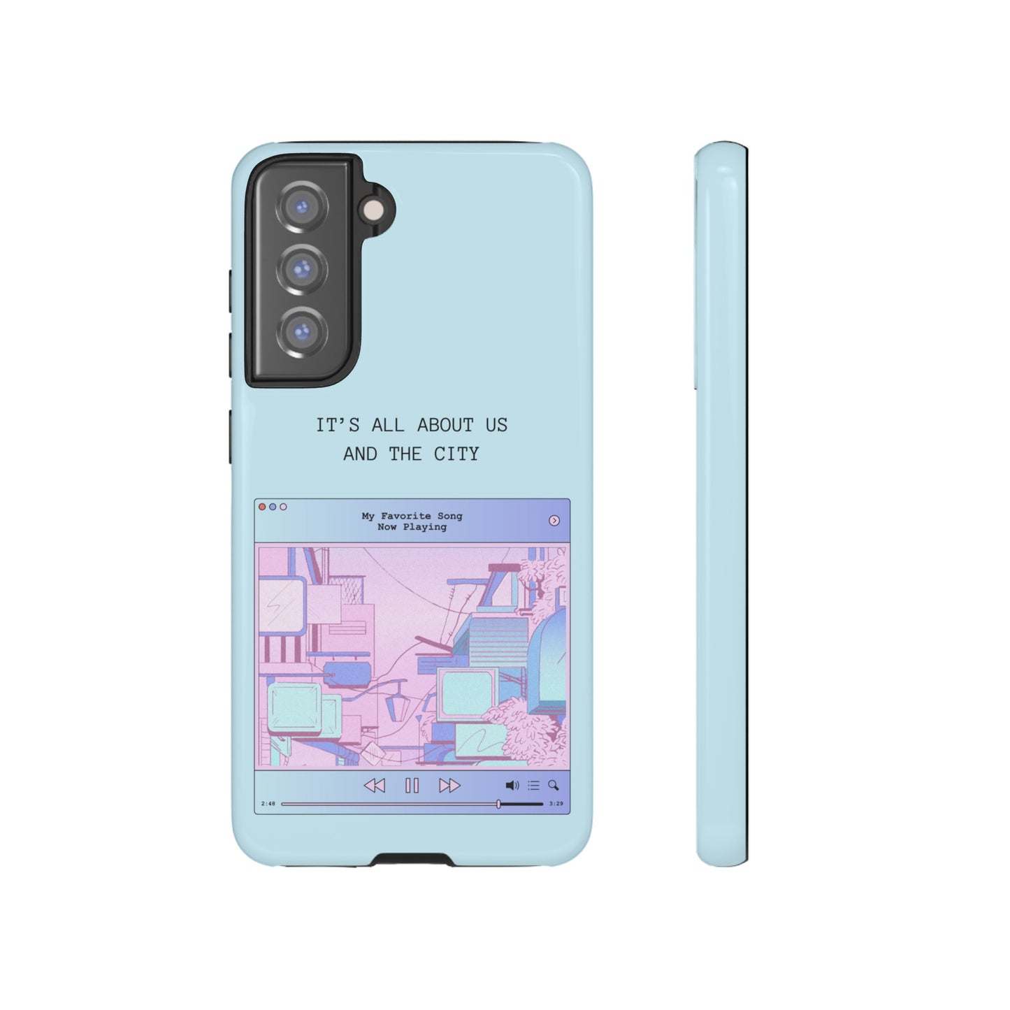 Us And The City Phone Case | iPhone 15 Plus/ Pro, 14, 13, 12| Google Pixel 7, Pro, 5| Samsung Galaxy S23 All Major Phone Models