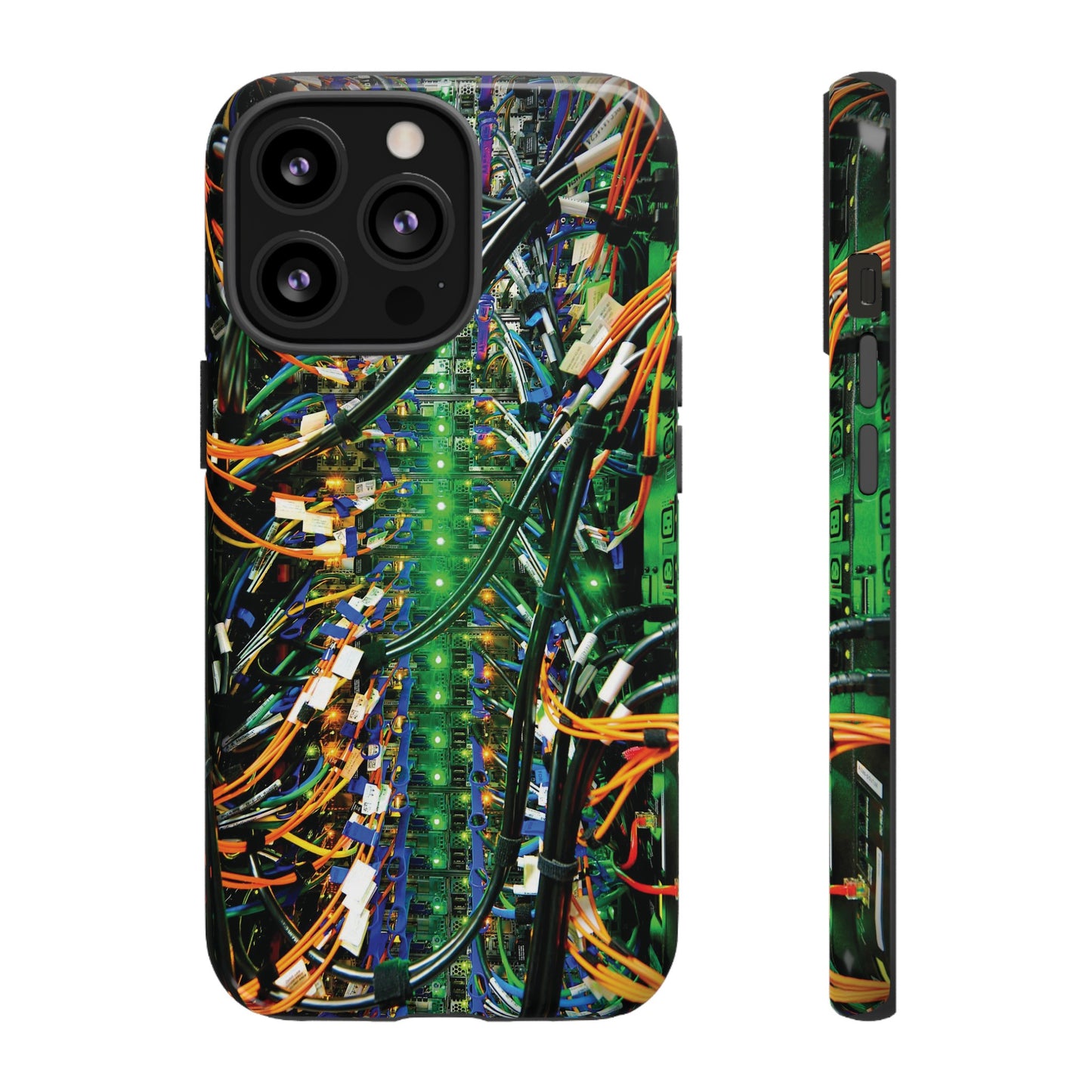 Green Computer Circuitboard Wallpaper Phone Case | iPhone 15 Plus/ Pro, 14, 13, 12| Google Pixel 7, Pro, 5| Samsung Galaxy S23 All Major Phone Models