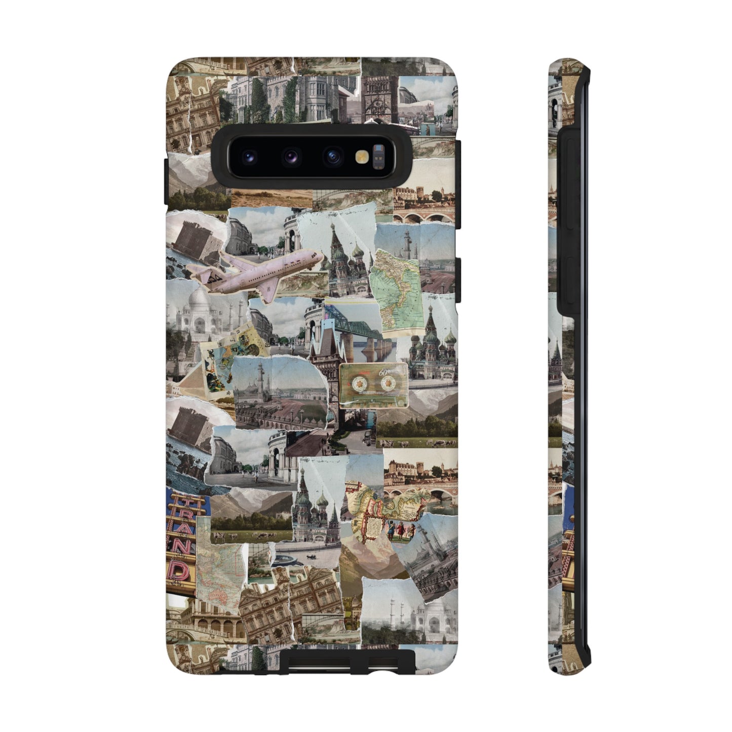 Travel Collage Wallpaper Phone Case | iPhone 15 Plus/ Pro, 14, 13, 12| Google Pixel 7, Pro, 5| Samsung Galaxy S23 All Major Phone Models