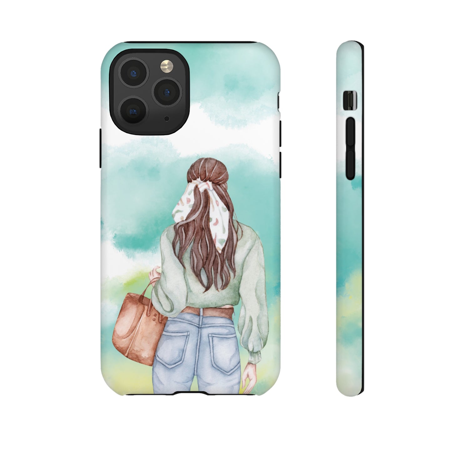 Girl Wallpaper Phone Case | iPhone 15 Plus/ Pro, 14, 13, 12| Google Pixel 7, Pro, 5| Samsung Galaxy S23 All Major Phone Models