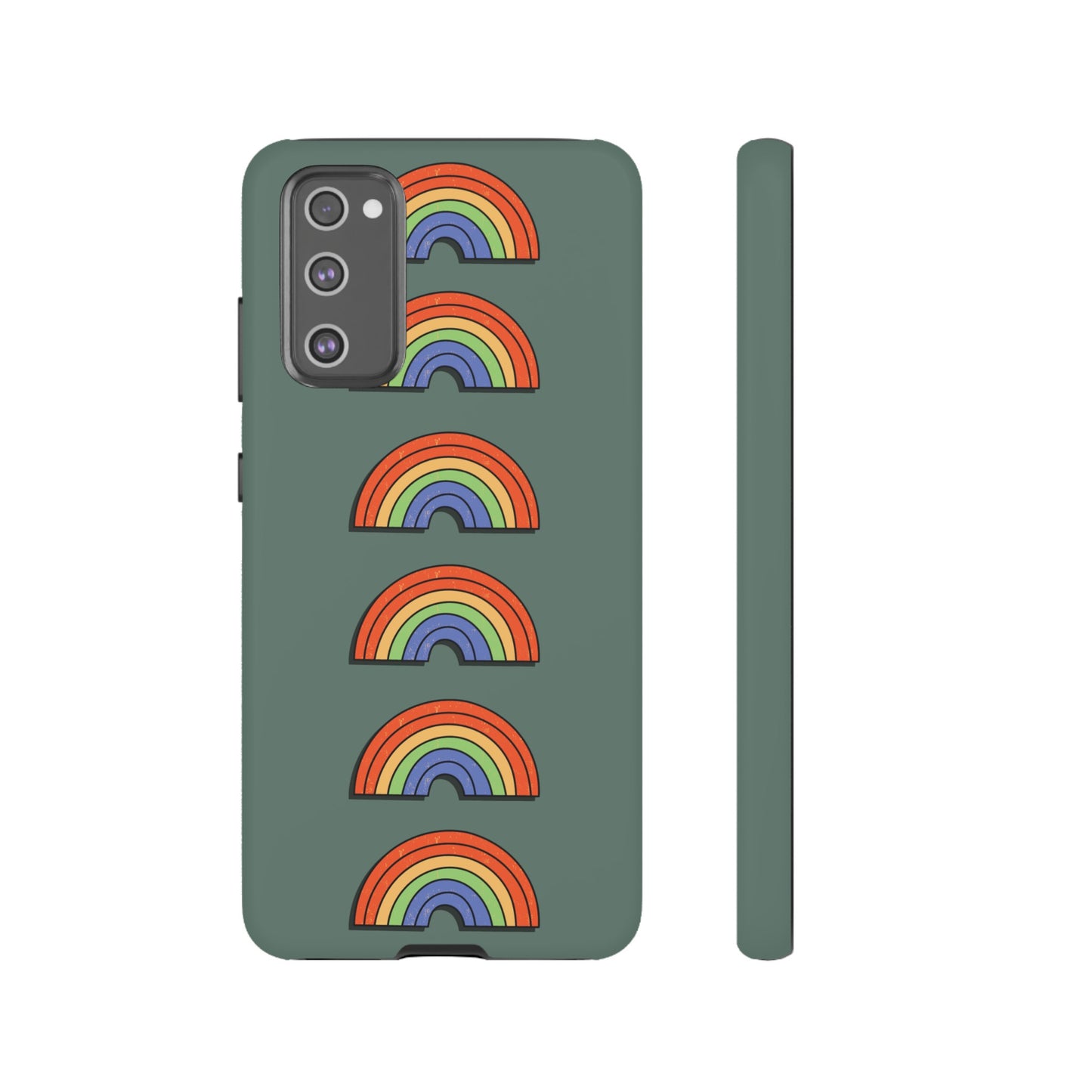 Rainbow Wallpaper Phone Case | iPhone 15 Plus/ Pro, 14, 13, 12| Google Pixel 7, Pro, 5| Samsung Galaxy S23 All Major Phone Models