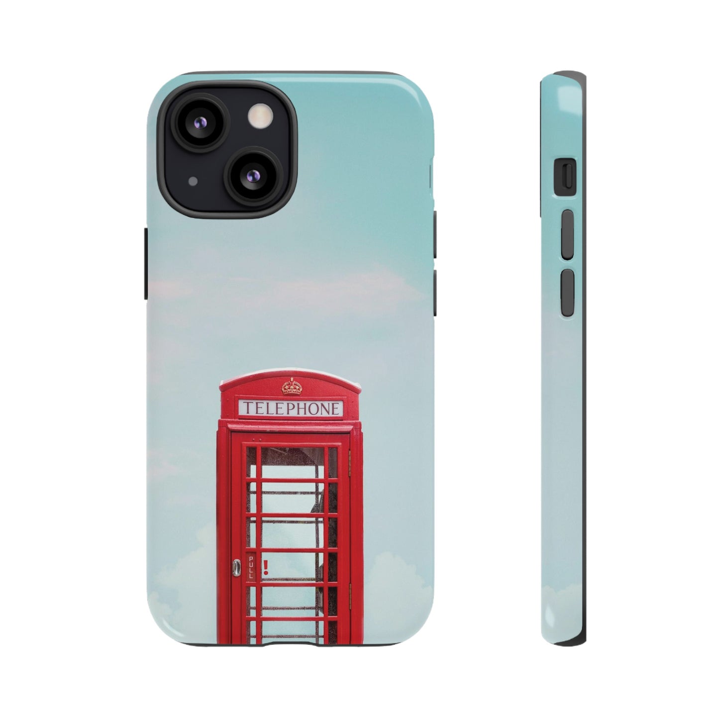 Telephone Booth Wallpaper Phone Case |iPhone 15 Plus/ Pro, 14, 13, 12|Google Pixel 7, Pro, 5| Samsung Galaxy S23 All Major Phone Models