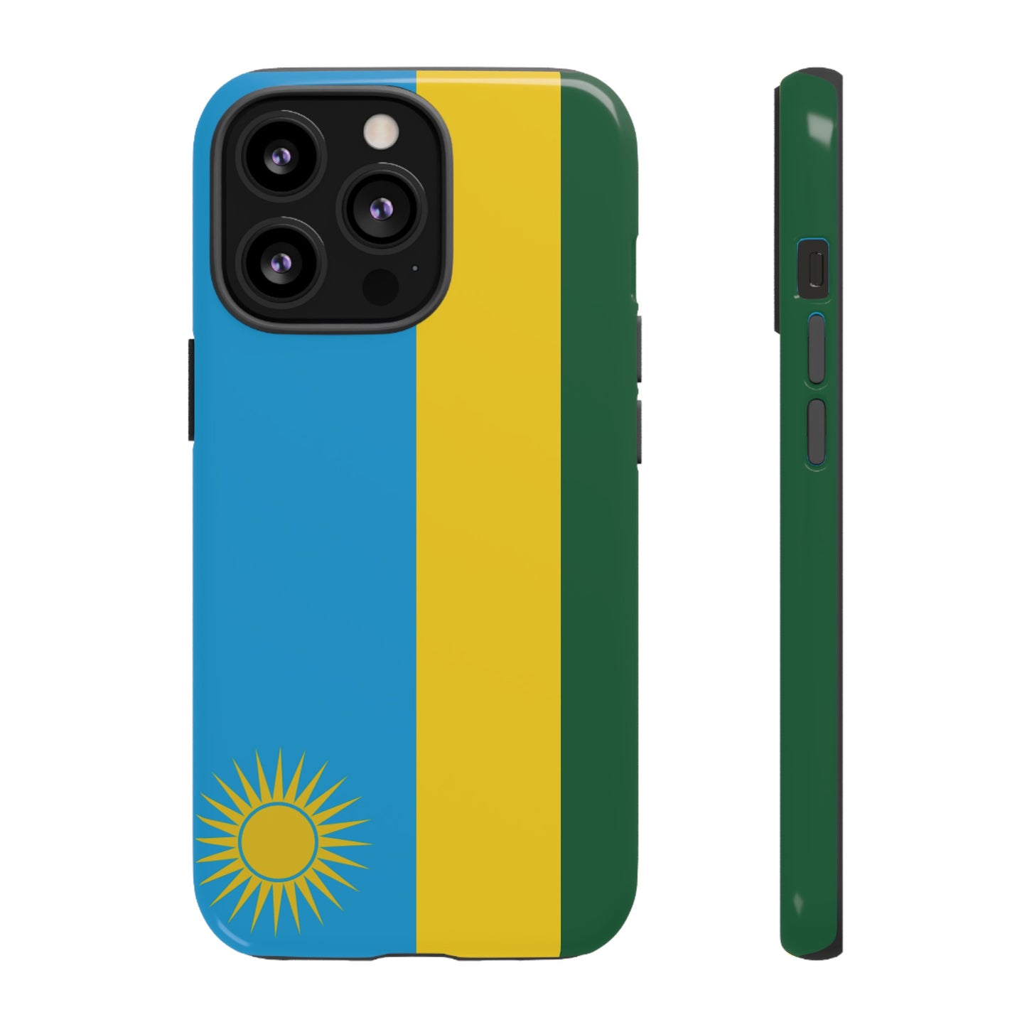 Rwanda Flag Phone Case | iPhone 15 Plus/ Pro, 14, 13, 12| Google Pixel 7, Pro, 5| Samsung Galaxy S23 All Major Phone Models