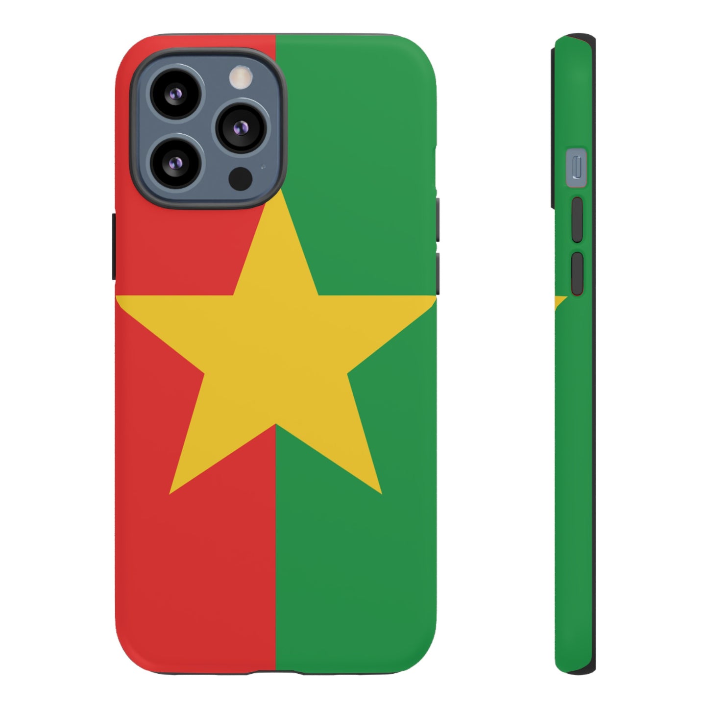 Burkina Faso Flag Phone Case | iPhone 15 Plus/ Pro, 14, 13, 12| Google Pixel 7, Pro, 5| Samsung Galaxy S23 All Major Phone Models