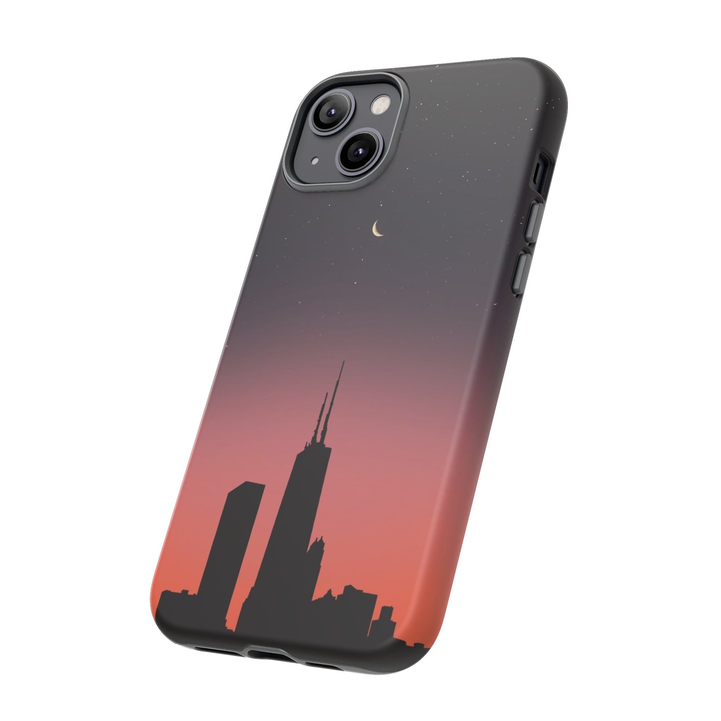 Chicago Skyline Wallpaper Phone Case | iPhone 15 Plus/ Pro, 14, 13, 12| Google Pixel 7, Pro, 5| Samsung Galaxy S23 All Major Phone Models