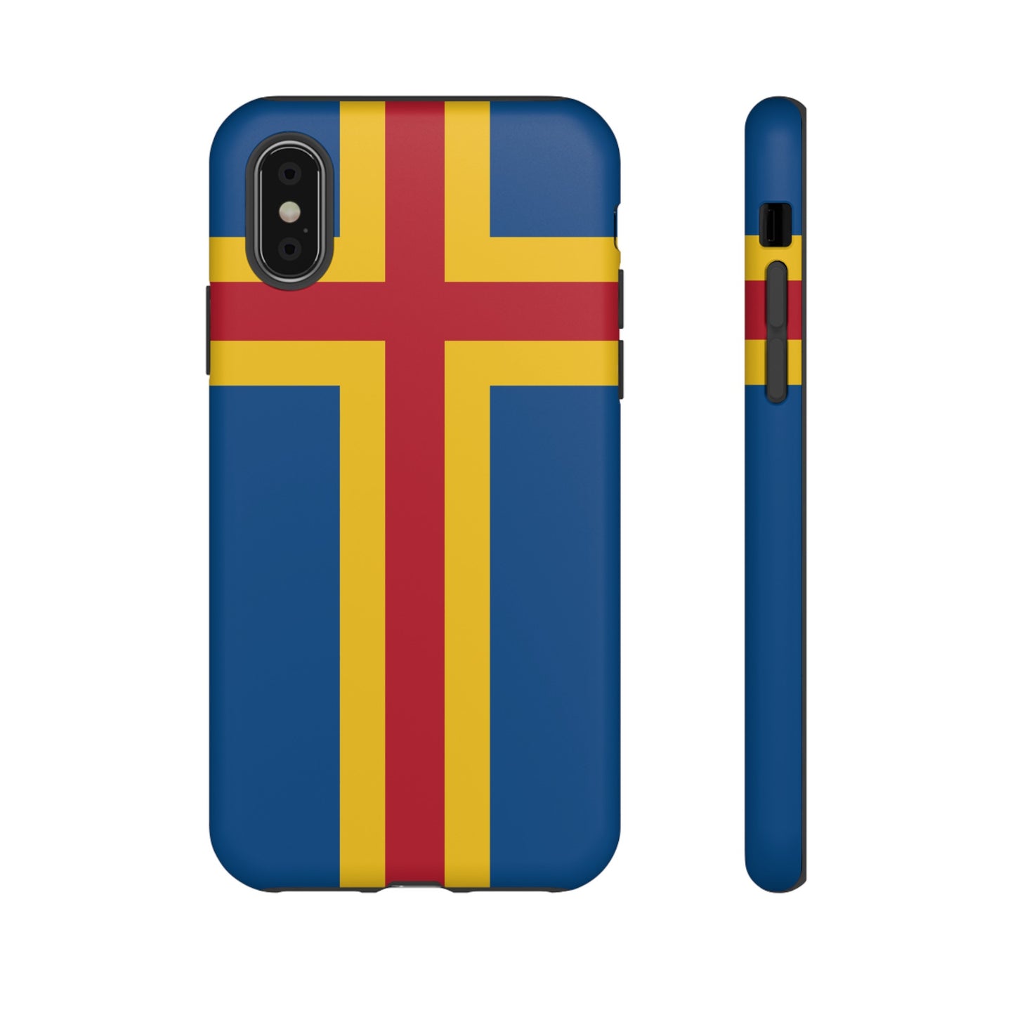 Aland Islands (Finland) Flag Phone Case | iPhone 15 Plus/ Pro, 14, 13, 12| Google Pixel 7, Pro, 5| Samsung Galaxy S23 All Major Phone Models