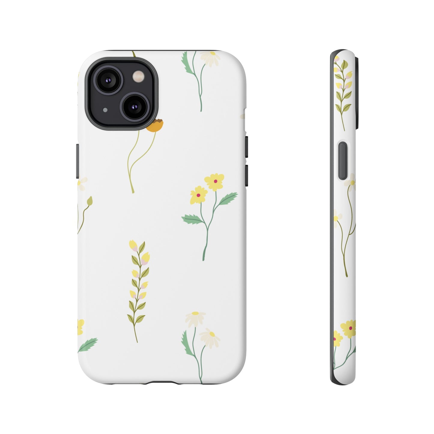 Delicate Floral Wallpaper Phone Case | iPhone 15 Plus/ Pro, 14, 13, 12| Google Pixel 7, Pro, 5| Samsung Galaxy S23 All Major Phone Models