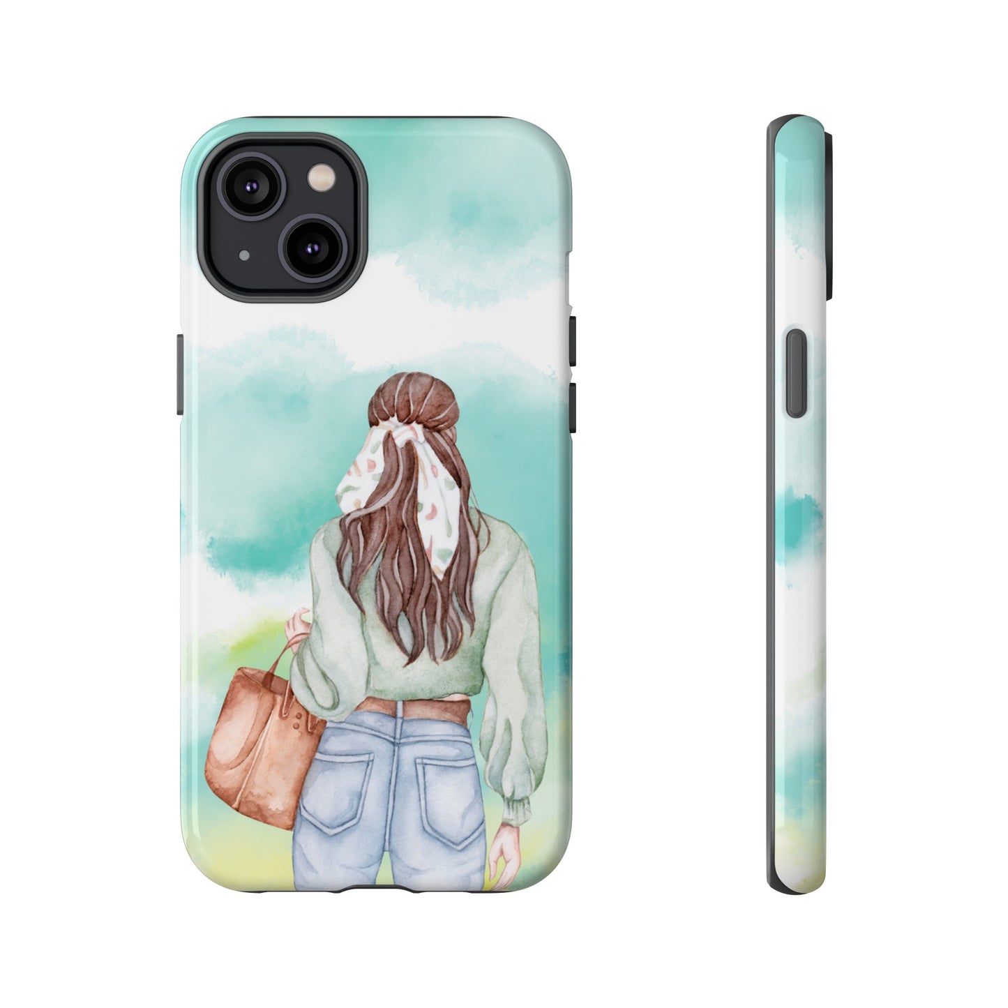 Girl Wallpaper Phone Case | iPhone 15 Plus/ Pro, 14, 13, 12| Google Pixel 7, Pro, 5| Samsung Galaxy S23 All Major Phone Models