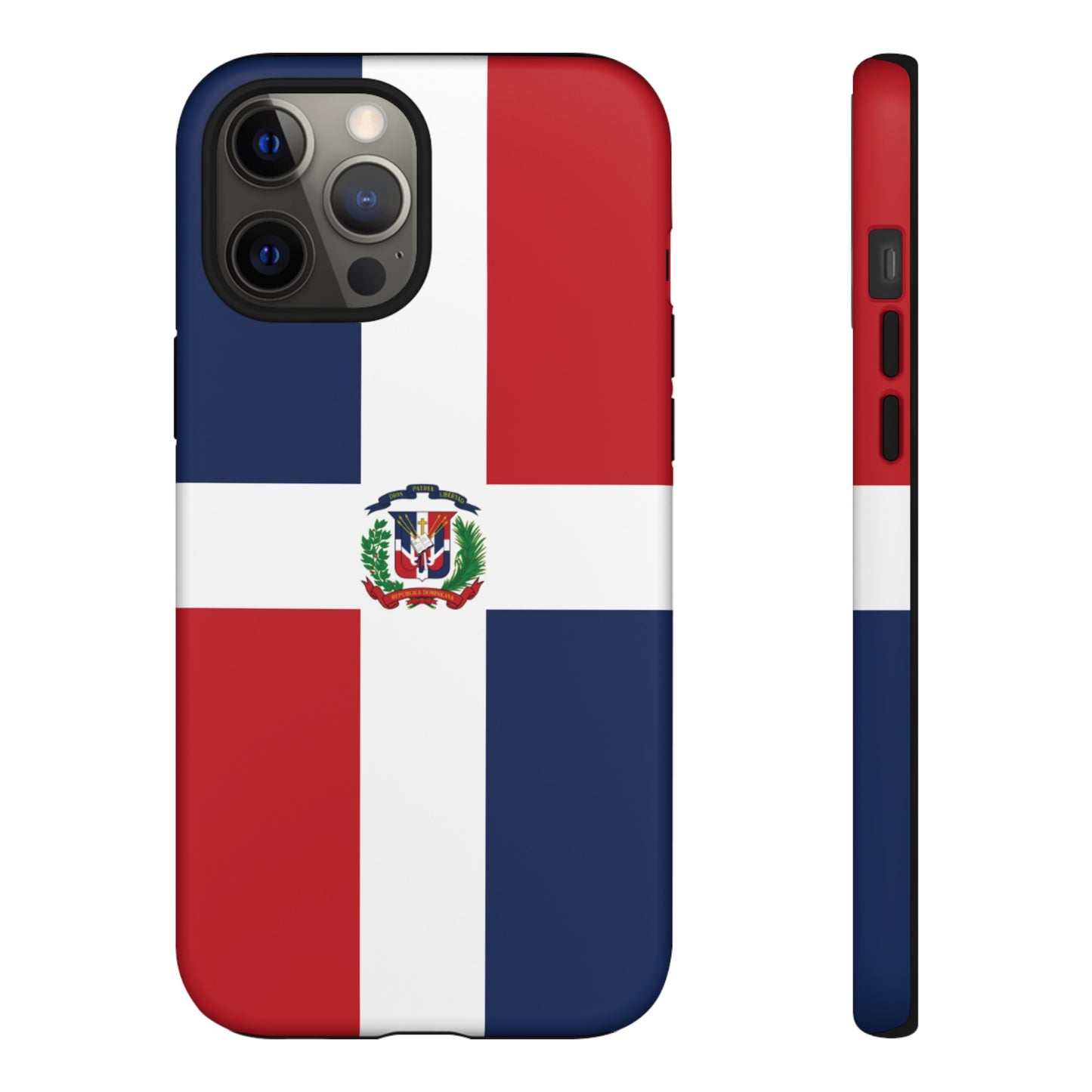 Dominican Republic Flag Phone Case | iPhone 15 Plus/ Pro, 14, 13, 12| Google Pixel 7, Pro, 5| Samsung Galaxy S23 All Major Phone Models