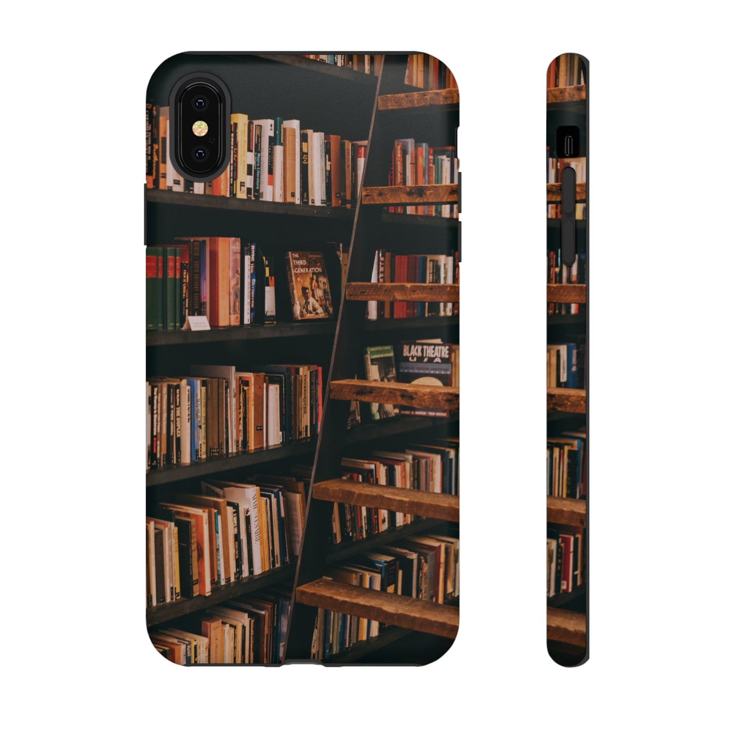 Bookcase Wallpaper Phone Case | iPhone 15 Plus/ Pro, 14, 13, 12| Google Pixel 7, Pro, 5| Samsung Galaxy S23 All Major Phone Models