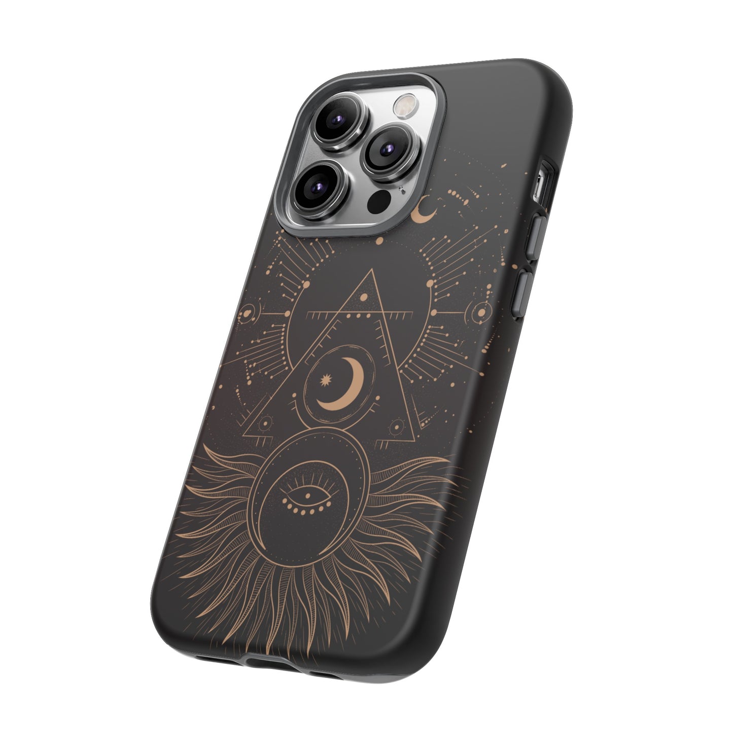 Cosmic Geometry Phone Case | iPhone 15 Plus/ Pro, 14, 13, 12| Google Pixel 7, Pro, 5| Samsung Galaxy S23 All Major Phone Models