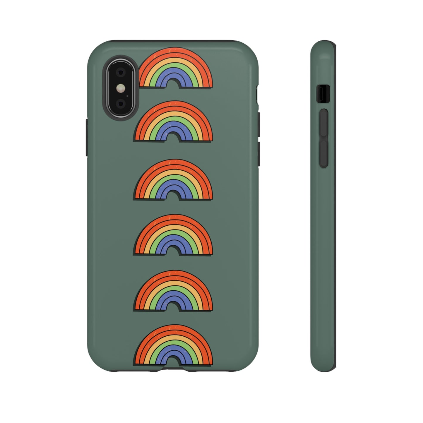 Rainbow Wallpaper Phone Case | iPhone 15 Plus/ Pro, 14, 13, 12| Google Pixel 7, Pro, 5| Samsung Galaxy S23 All Major Phone Models