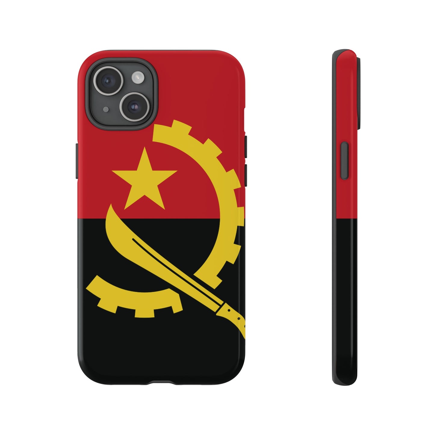 Angola Flag Phone Case | iPhone 15 Plus/ Pro, 14, 13, 12| Google Pixel 7, Pro, 5| Samsung Galaxy S23 All Major Phone Models