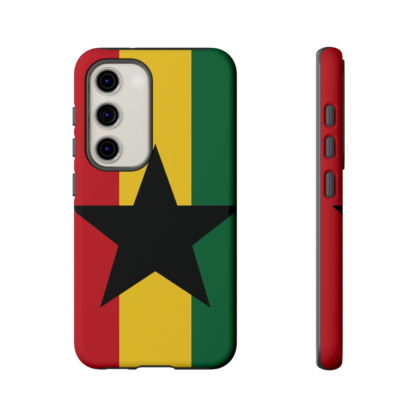 Ghana Flag Phone Case | iPhone 15 Plus/ Pro, 14, 13, 12| Google Pixel 7, Pro, 5| Samsung Galaxy S23 All Major Phone Models