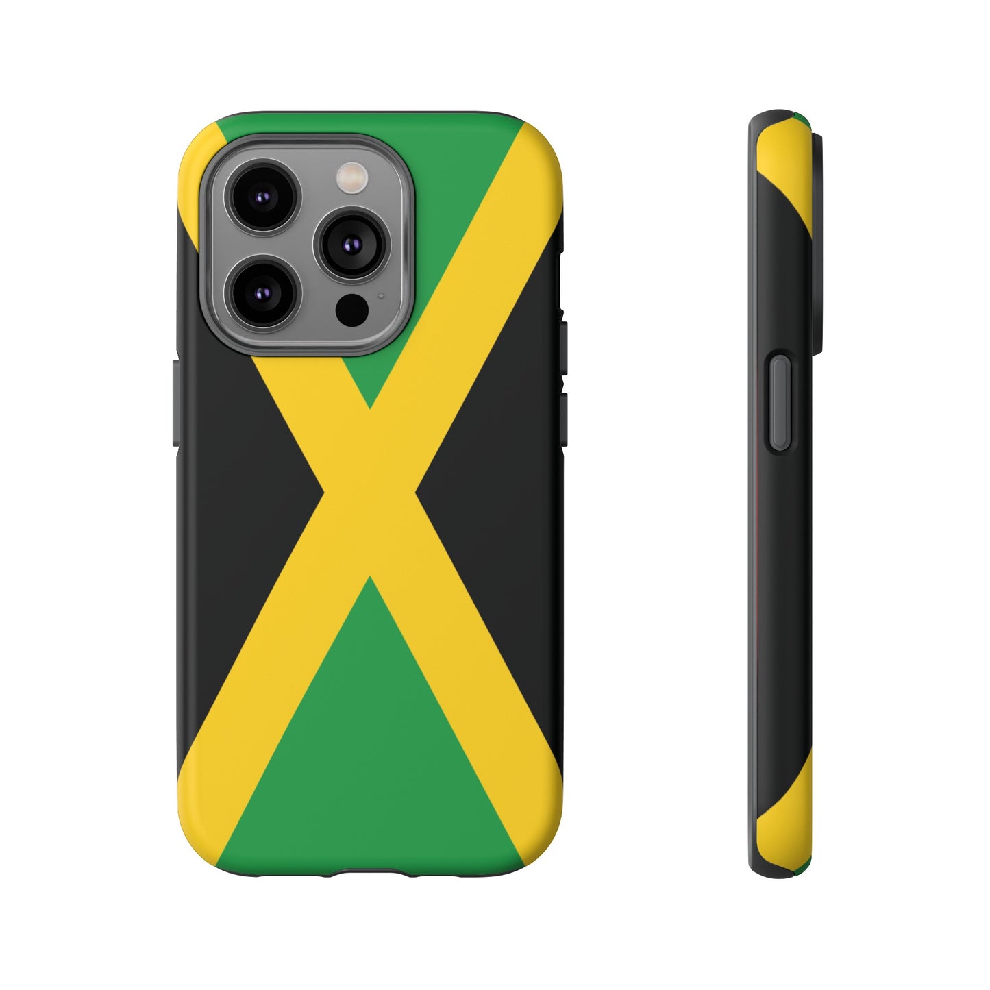 Jamaica Flag Phone Case | iPhone 15 Plus/ Pro, 14, 13, 12| Google Pixel 7, Pro, 5| Samsung Galaxy S23 All Major Phone Models