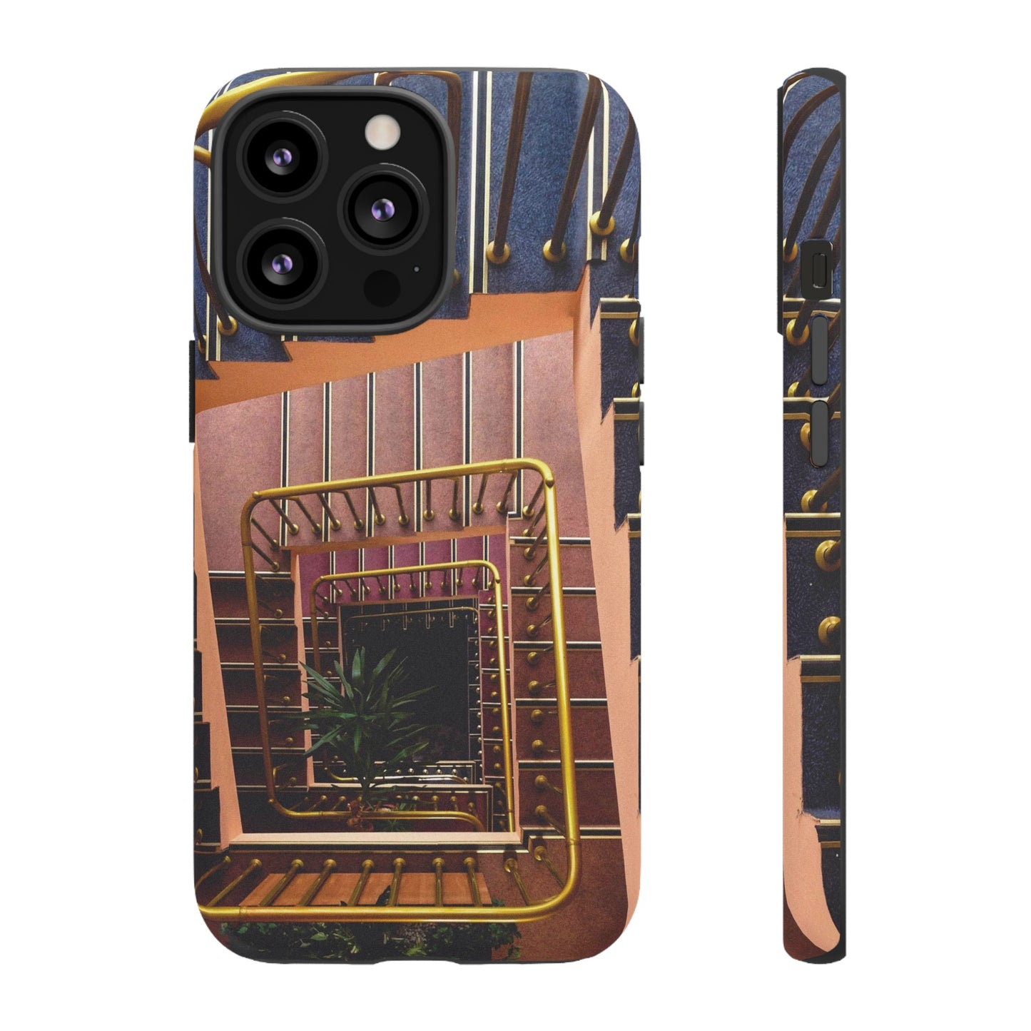 Spiral Staircase Wallpaper Phone Case | iPhone 15 Plus/ Pro, 14, 13, 12| Google Pixel 7, Pro, 5| Samsung Galaxy S23 All Major Phone Models