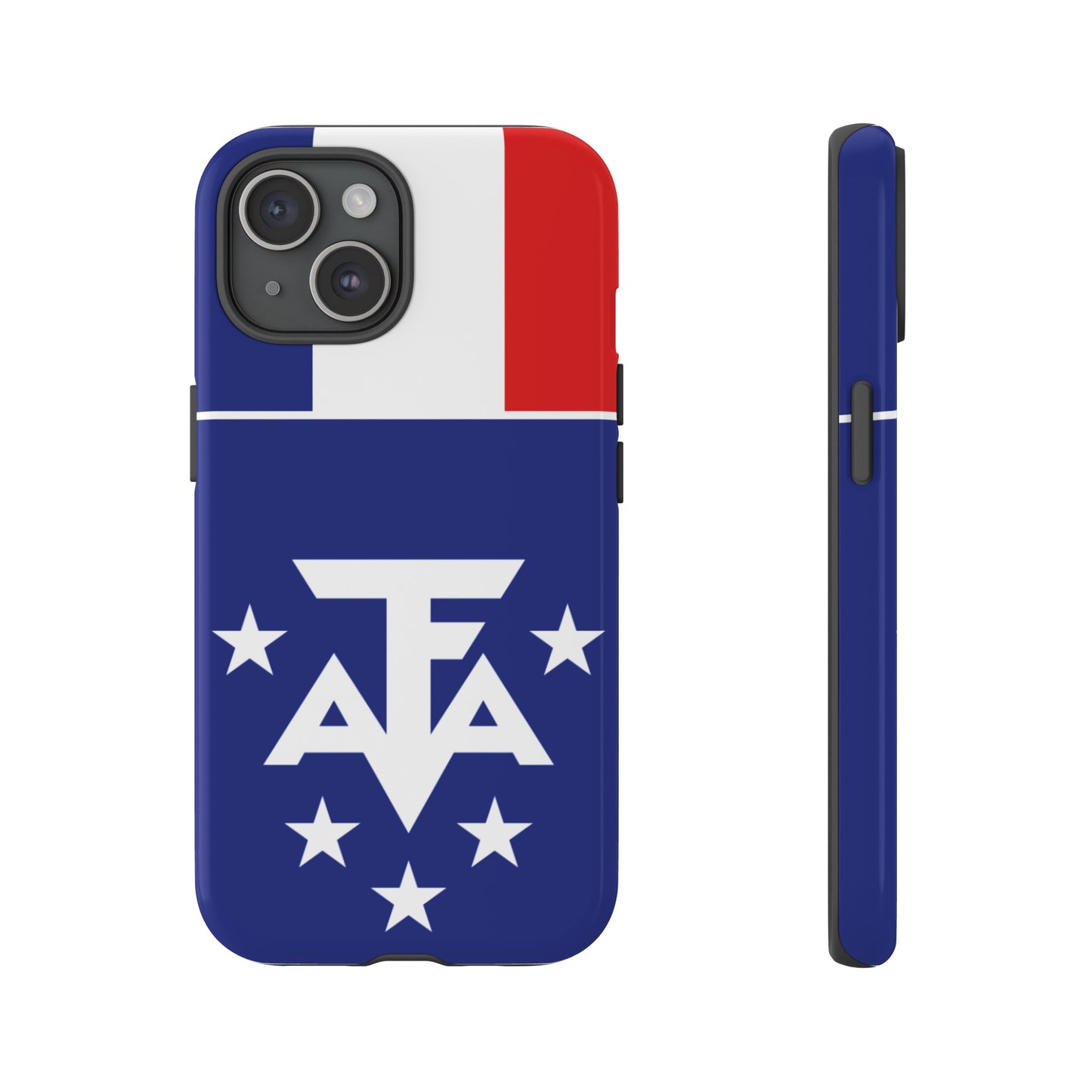 French Southern And Antarctic Lands Flag Phone Case | iPhone 15 Plus/ Pro, 14, 13, 12| Google Pixel 7, Pro, 5| Samsung Galaxy S23 All Major Phone Models