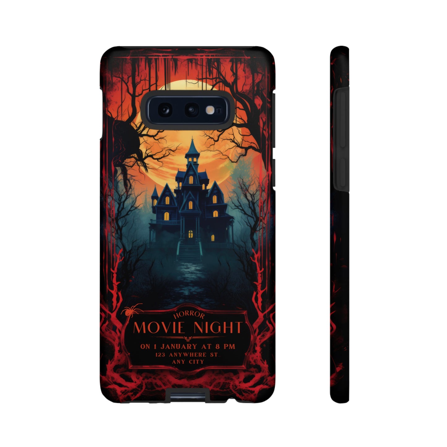 Horror Movie Night Phone Case | iPhone 15 Plus/ Pro, 14, 13, 12| Google Pixel 7, Pro, 5| Samsung Galaxy S23 All Major Phone Models