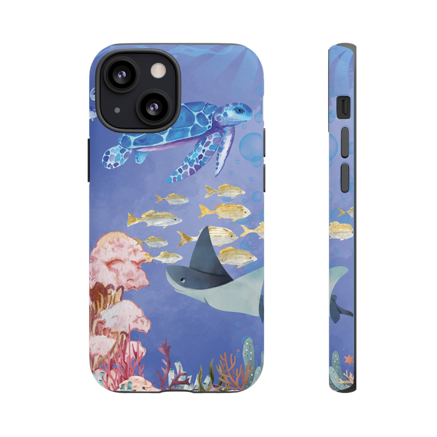 Underwater Scene Wallpaper Phone Case | iPhone 15 Plus/ Pro, 14, 13, 12| Google Pixel 7, Pro, 5| Samsung Galaxy S23 All Major Phone Models