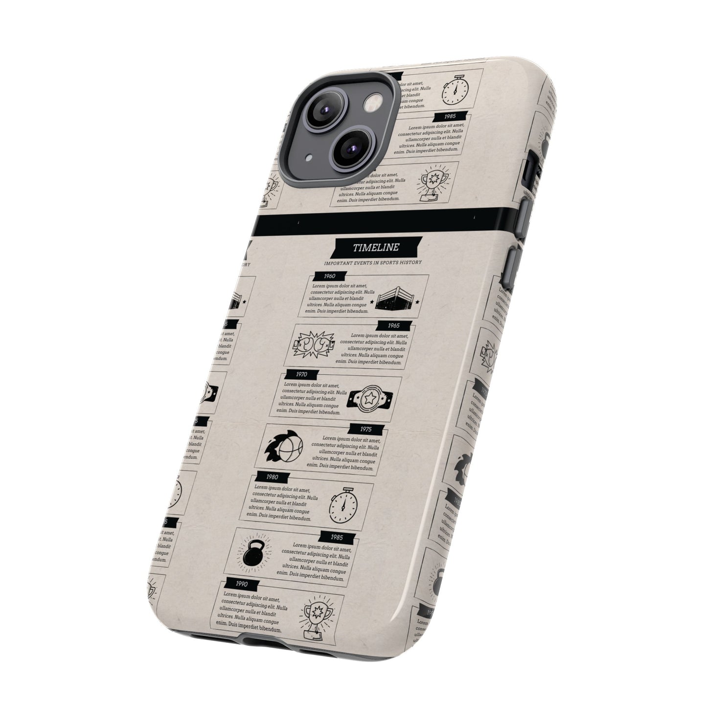 Timeline Wallpaper Phone Case | iPhone 15 Plus/ Pro, 14, 13, 12| Google Pixel 7, Pro, 5| Samsung Galaxy S23 All Major Phone Models