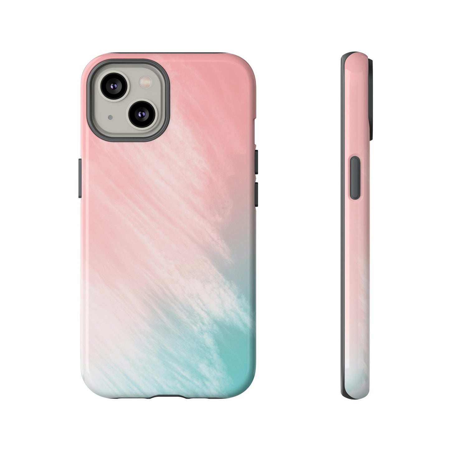 Soft Pink And Blue Wallpaper Phone Case | iPhone 15 Plus/ Pro, 14, 13, 12| Google Pixel 7, Pro, 5| Samsung Galaxy S23 All Major Phone Models