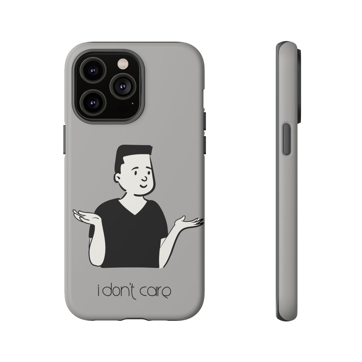 I Don't Care Wallpaper Phone Case | iPhone 15 Plus/ Pro, 14, 13, 12| Google Pixel 7, Pro, 5| Samsung Galaxy S23 All Major Phone Models