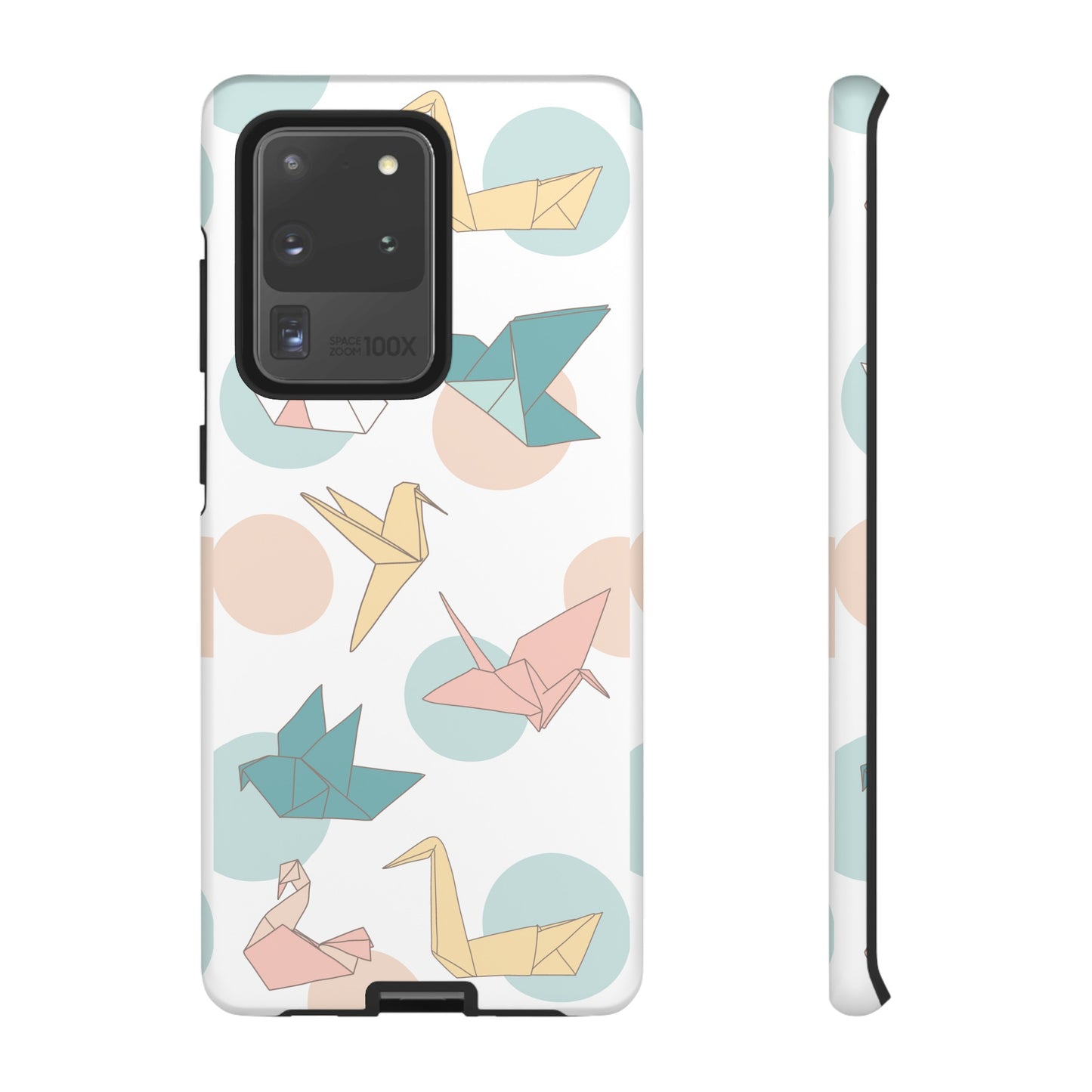 Origami Wallpaper Phone Case | iPhone 15 Plus/ Pro, 14, 13, 12| Google Pixel 7, Pro, 5| Samsung Galaxy S23 All Major Phone Models