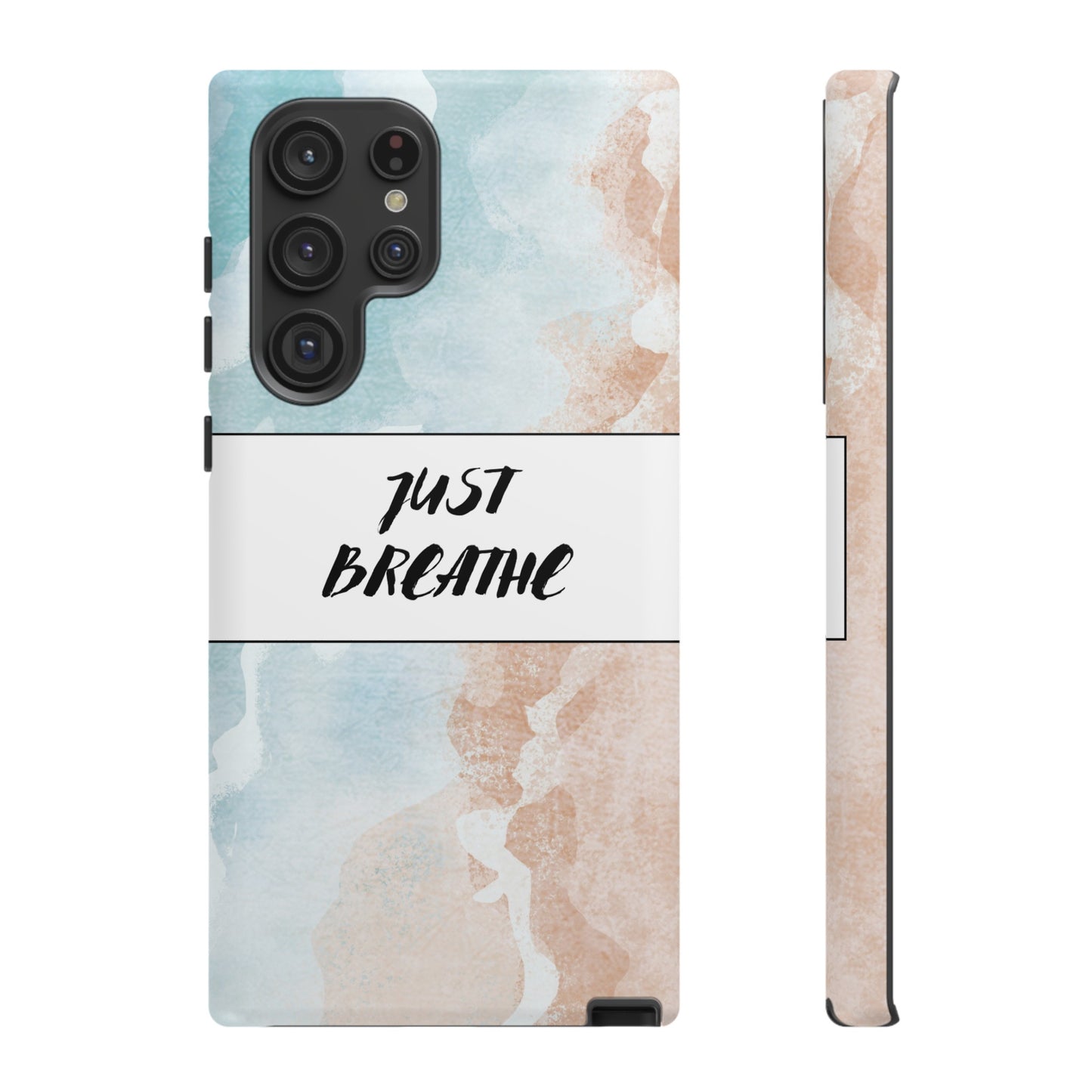 Just Breathe Phone Case | iPhone 15 Plus/ Pro, 14, 13, 12| Google Pixel 7, Pro, 5| Samsung Galaxy S23 All Major Phone Models