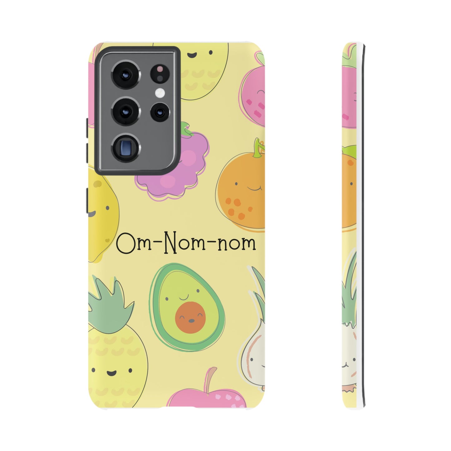 Om-Nom-Nom Phone Case | iPhone 15 Plus/ Pro, 14, 13, 12| Google Pixel 7, Pro, 5| Samsung Galaxy S23 All Major Phone Models