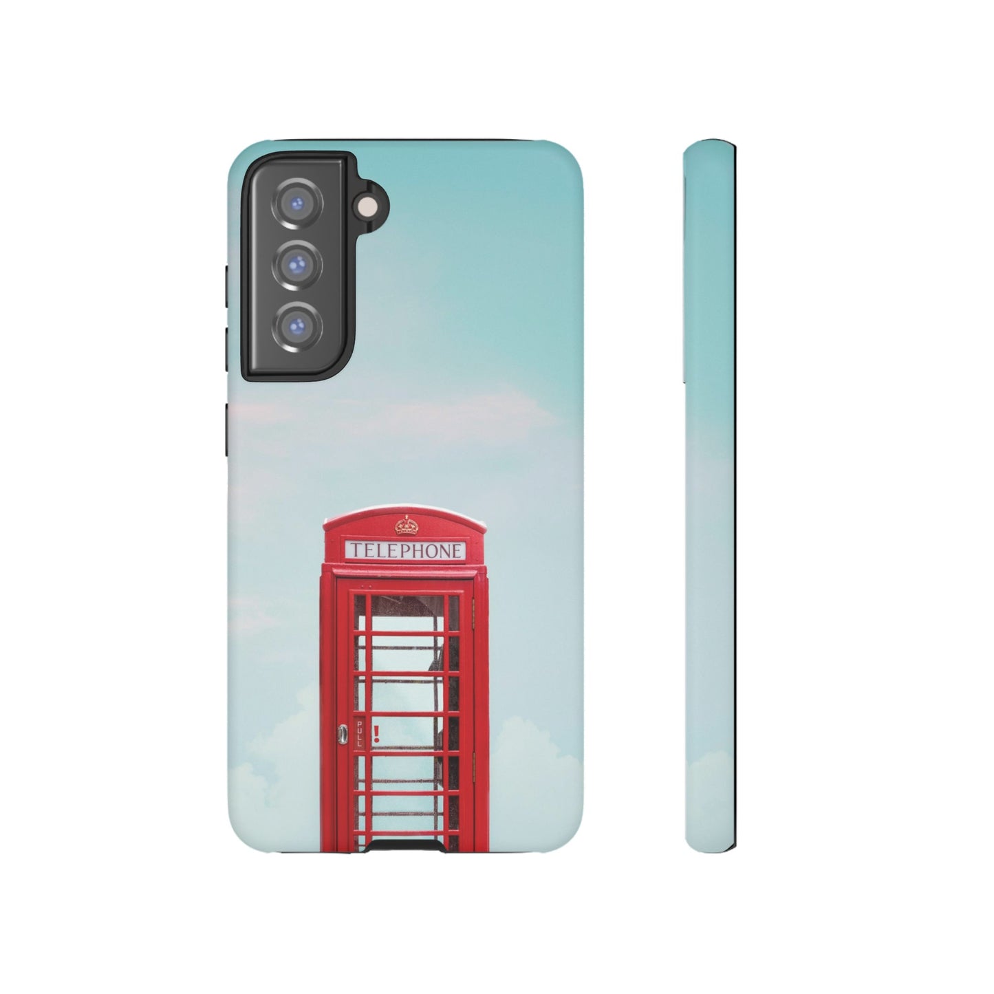 Telephone Booth Wallpaper Phone Case |iPhone 15 Plus/ Pro, 14, 13, 12|Google Pixel 7, Pro, 5| Samsung Galaxy S23 All Major Phone Models