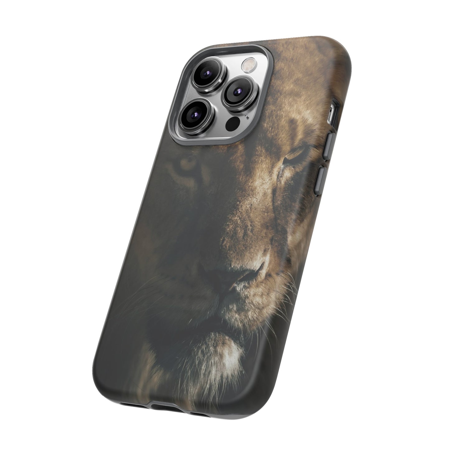 Lion Wallpaper Phone Case | iPhone 15 Plus/ Pro, 14, 13, 12| Google Pixel 7, Pro, 5| Samsung Galaxy S23 All Major Phone Models